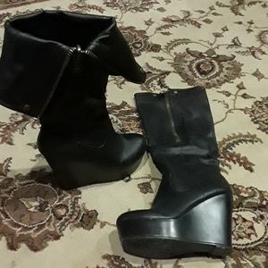 Candies 4.5" wedge boots